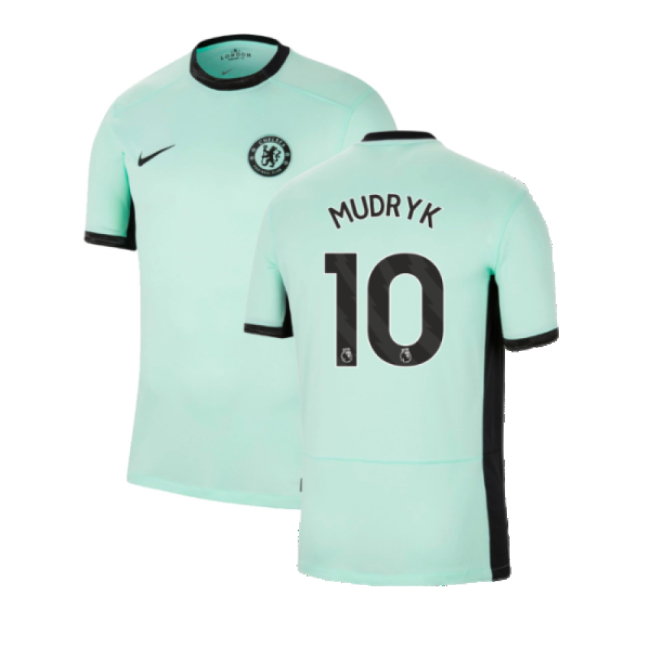 2023-2024 Chelsea Third Shirt (MUDRYK 10)-SoccerKits Hub | Buy Soccer Jerseys Online